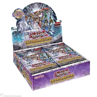 YuGiOh! Tactical Masters 1st Edition Booster Box - 24 Packs (no Box) • £42.50