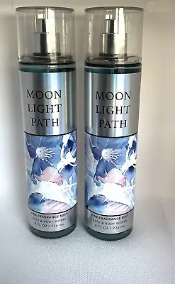 QTY 2 - Bath & Body Works Moon Light Path Fine Fragrance Mist Spray Brand New • $22.39