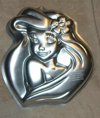 Wilton Disney Princess Ariel Little Mermaid Aluminum Cake Pan  Or Mold  • $18.99