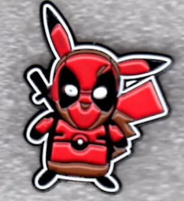 £1.99 • Buy Pikachu Pokemon Pin Badge. Red Deadpool Version. Metal. Enamel.