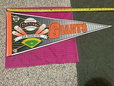 VINTAGE San Francisco Giants MLB Baseball Pennant Full Size WINCRAFT - SHIP FAST • $11.69