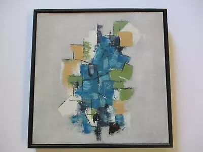 Expressionist Expressionism Painting  Signed Abstract Modernist Modernism Kuhl • $475
