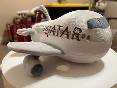 Plush Airplane - Qatar Airways 9 X 9 Inches With Box Very Rare • $44.99