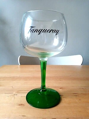 £6.49 • Buy Tanqueray Gin Balloon Copa Glass 20oz Green Stem VGC 