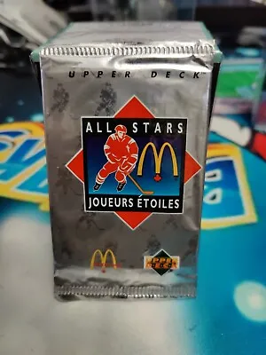 1992-93 Upper Deck McDonald's All Stars NHL Hockey Cards Factory Sealed Pack • $6.99