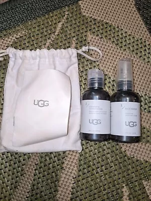 Ugg Home Care Kit In Canvas Bag #2 Cleaner & Conditioner #3 Shoe Renew • $10