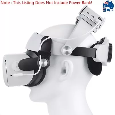 Enhanced Elite Head Strap And Powerbank Holder For Oculus Quest 2 VR Accessories • $38.99