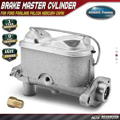 Brake Master Cylinder W/Reservoir For Ford Fairlane Falcon Mercury Capri Comet • $47.99