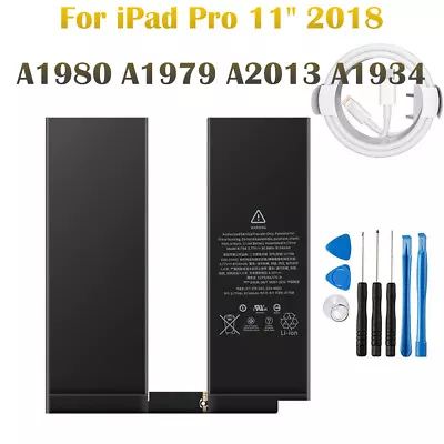 Internal Battery Replacement A2042 For IPad Pro 11  2018 A1980 A1979 A2013 1934 • $14.69