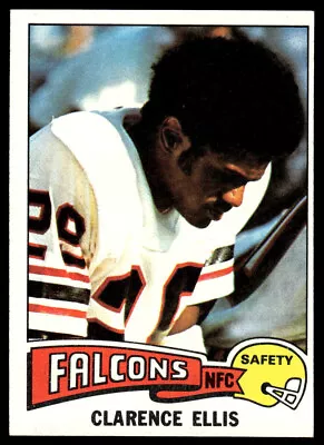 1975 Topps Clarence Ellis #18 Atlanta Falcons K1 • $1.99