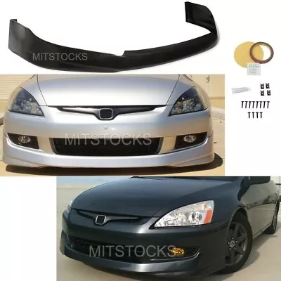 For 03-05 Honda Accord 2 Door Coupe ONLY HFP Style Front Bumper Lip Spoiler Chin • $189.99