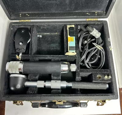 Vintage Optometrist Lens Equipment In Case - Copeland Geneva American Optical • $199.95