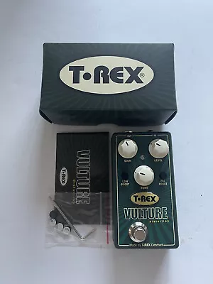 T-Rex Engineering Vulture Distortion Booster Guitar Effect Pedal + Original Box • $95