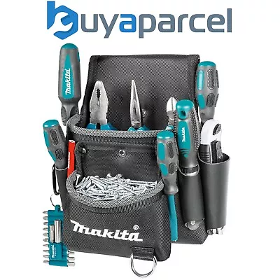 Makita E-15198 2 Pocket Fixings Nail Screw Tool Belt Pouch Holder Strap System • £31.92