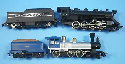 HO Scale (1) Tyco And (1) Mantua Steam Locomotives With Tender • $8.50