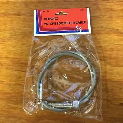 Bicycle Speedometer Cable 26  Vintage Dorcy Bike Pals Nos Bp S86 • $29.99