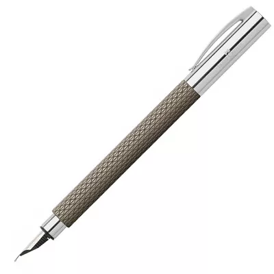 FABER-CASTELL Ambition OpArt Fountain Pen - Black Sand - NEW • £64.95