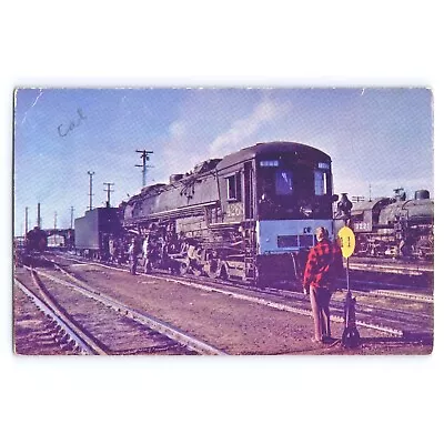 Great Old RAILROAD Postcard SPRR Southern Pacific Cab Forward Train 1950s Lot 14 • $5