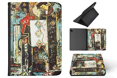 Case Cover For Apple Ipad|jackson Pollock - Male And Female Art Paint • $28.77