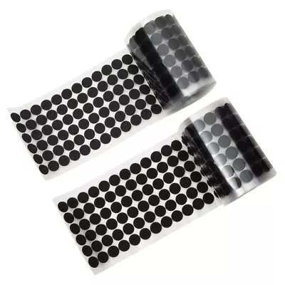 Hook And Loop Self Adhesive Dots 0.59 Inch Diameter (Black 800 Pieces) • $11.89