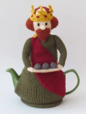 £3.85 • Buy King Alfred The Great Tea Cosy Knitting Pattern To Knit Your Own Saxon King Cosy
