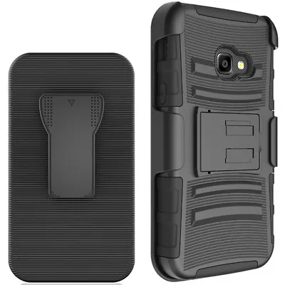 For Samsung Galaxy XCover 4/4s Armor Clip Holster Case Cover Heavy Duty Rugged • £8.39