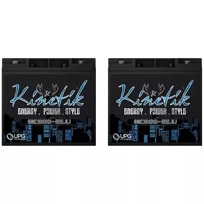 Kinetik HC600-BLU 600W 12V High Current Car Audio Power Cell Battery - 2 Pack • $139.99