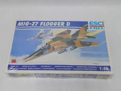 1/48 ESCI ERTL Russian Soviet Mig-27 Flogger D Jet Plastic Scale Model Kit NOS • $24.63