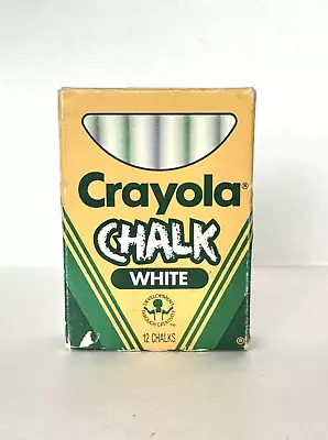 Vintage 1988 CRAYOLA Box With White Chalk Binney & Smith • $23.79