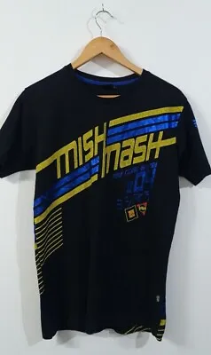Mish Mash - New Rising Energy - #04 - L - Unisex Graphic Tee - VGC - Metallic • £10.63