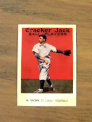 Mordecai Brown 1993' Borden Cracker Jack Card #18  St. Louis • $1.99