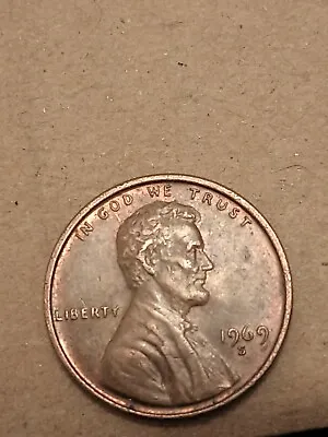 $25 • Buy 1969 S DDO Double Die Obverse DDR Lincoln Memorial Penny  Beautiful Error Coin