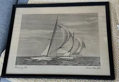 Morris Rosenfeld Framed Photo Print Sailing Running Free  • £192.83