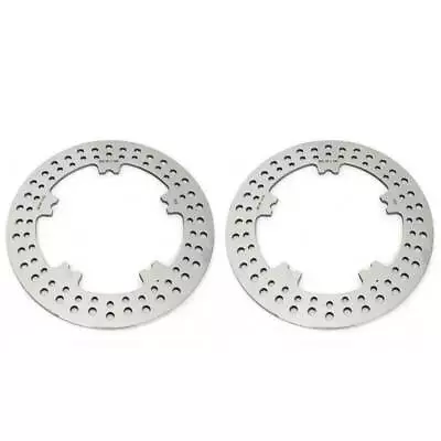 Polished 11.8 Dual Front Brake Rotors For Harley VRSC V-Rod Night Rod Street Rod • $118.88