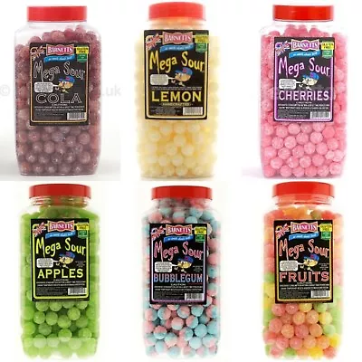 £12.89 • Buy Mega Sour Sweets - Barnetts * Cola * Cherry * Lemon * Fruit * Bubblegum * Apple