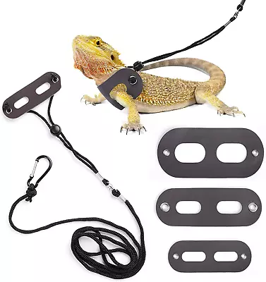 POLKASTORE Bearded Dragon Harness And Leash Adjustable(SML 3 Pack) - Soft ... • $8.93