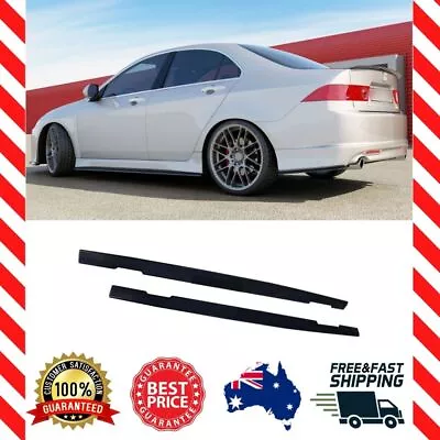 Side Skirts Extensions Add-ons Fits: Honda ACCORD EURO CL9 CL7 (03-08) TSX Mugen • $279