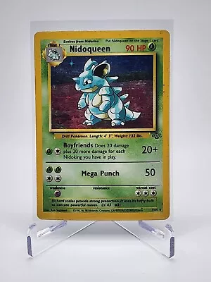 $10.99 • Buy Nidoqueen Pokémon TCG Jungle Unlimited Holo 7/64 1999 WOTC Moderately Played MP
