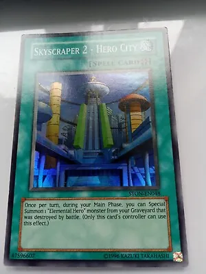 Skyscraper 2 - Hero City Ston-en048 Super Rare Yugioh Card  • £0.99