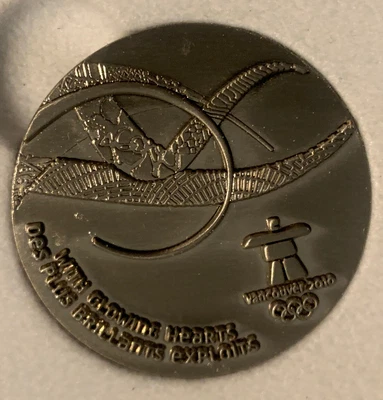 $99 • Buy Vancouver 2010 Paralympic Winter Game Participation Medal.