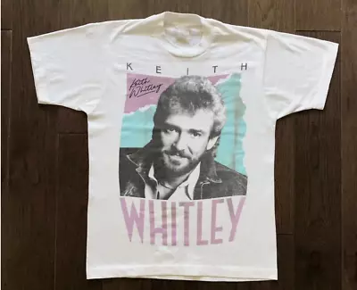 Vintage Country Music Keith Whitley T-Shirt White Unisex All Size • $16.14