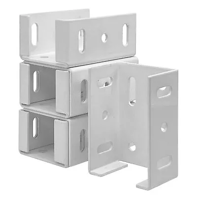 Heavy Duty Aluminum Fence Bracket For Vinyl Fencing Panel To Fits 2-3/4 Rails • $30.14
