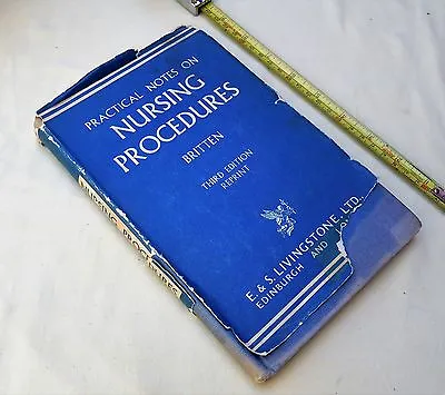 £3.50 • Buy Nursing Procedures Practical Notes On Nursing Procedurs- Britten