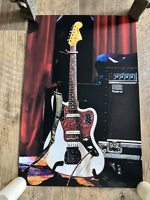 Craft Spells Large Fender Jaguar Guitar Tour Poster RARE 24x36 - HUGE Beautiful • $25.68