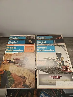 Lot Of 10 Issues Of 1966 Model Railroader Magazine • $17.99