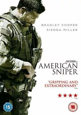 American Sniper DVD (2015) NEW • £2.69