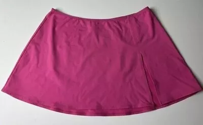 LA BLANCA Pink Swim Cover Up Skirt Womens Sz Medium Swimwear By Rod Beattie • $15.92