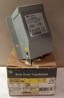 New Ge .100 Kva Buck Boost Transformer 1Ø 120x240 Hv 12/24 Lv 9t51b0104 • $40.49