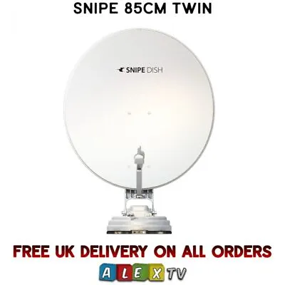 Selfsat Snipe Dish 85cm Twin Foldable Automatic Satellite Dish Motorhome Caravan • £1599.99