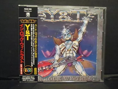 Y&T - In Rock We Trust Japan Edition OBI Rare • $26.09